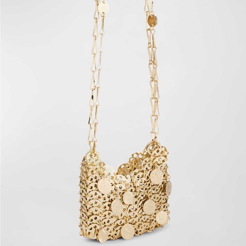 Paco Rabanne 1969 Embellished Chain Bag